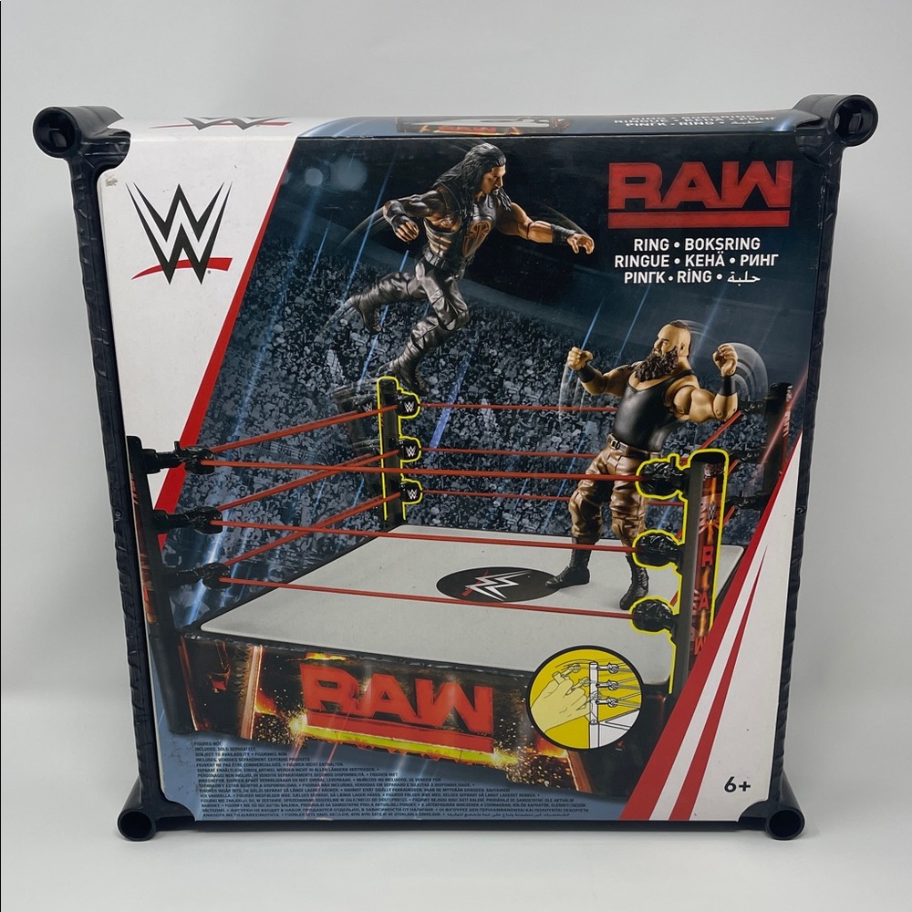 Mattel - Raw - Wrestling Ring - FMH13 - New